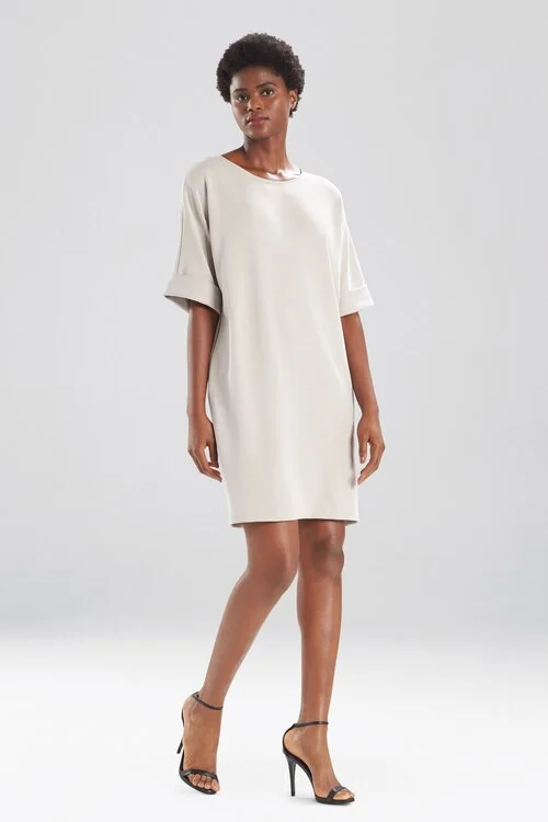 Gold - toned sexy dresses for a glamorous eventMia - Sanded Jersey T-Shirt Dress