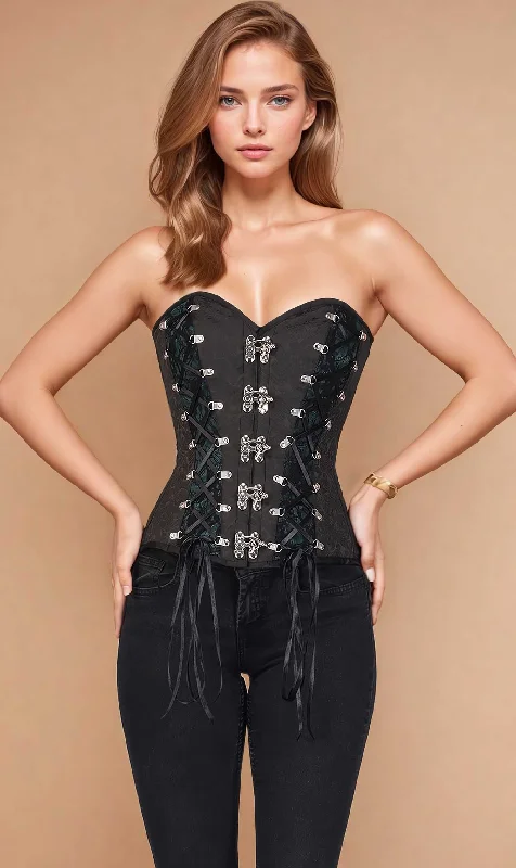 Lace - covered corsets for a feminine touchLace - covered corsets for a feminine touchRashawn Steampunk Overbust Corset