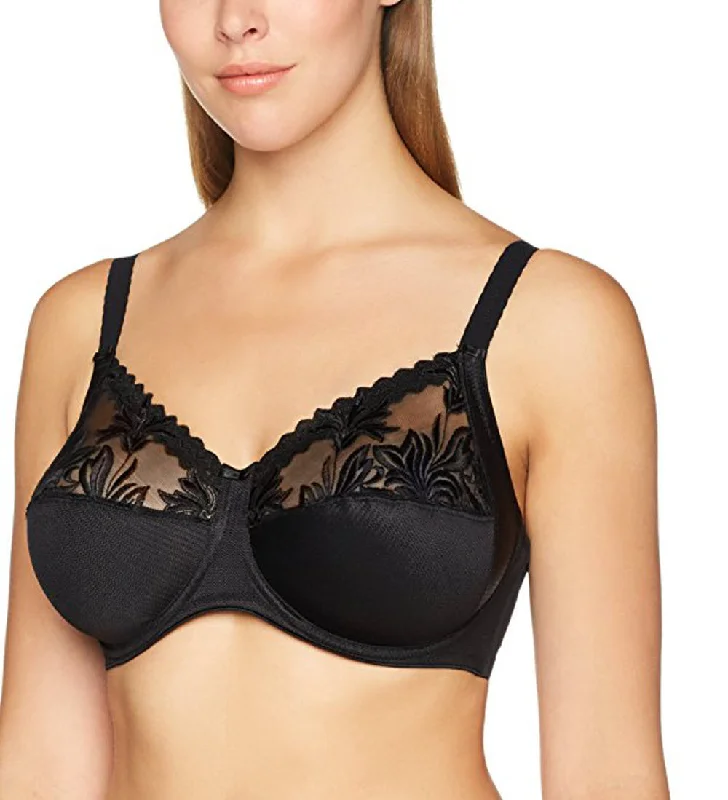 Women's leather - look lingerie for an edgy styleChantelle 2101, Amazone Underwire Bra