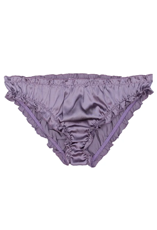 Women's bamboo - fiber lingerie for breathabilityJolie Silk Panties - Royal