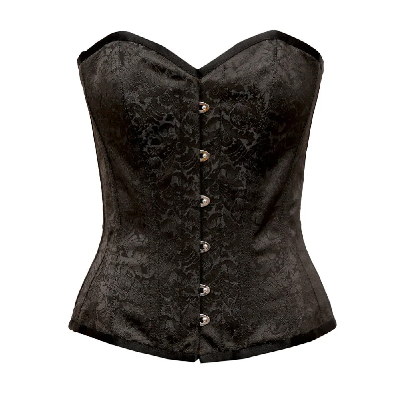 Red corsets for a passionate and attention - grabbing styleRed corsets for a passionate and attention - grabbing styleRutherford  Black Brocade Overbust Corset