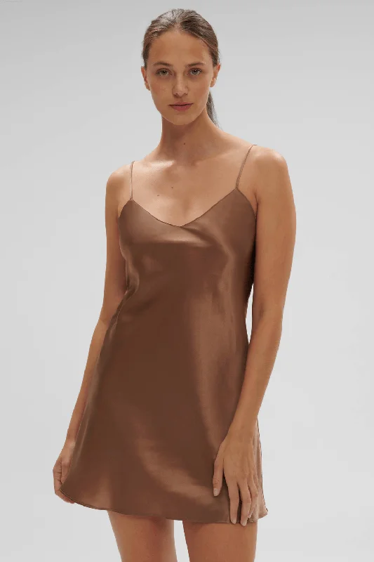 Sexy New Year's Eve dresses for a glamorous countdownDream Silk Nightdress Macchiato