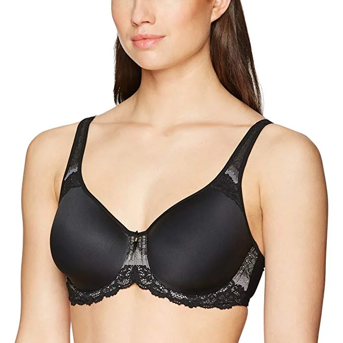 Women's microfiber lingerie for a lightweight optionWacoal 853290, Womens basic Benefits Contour Bra