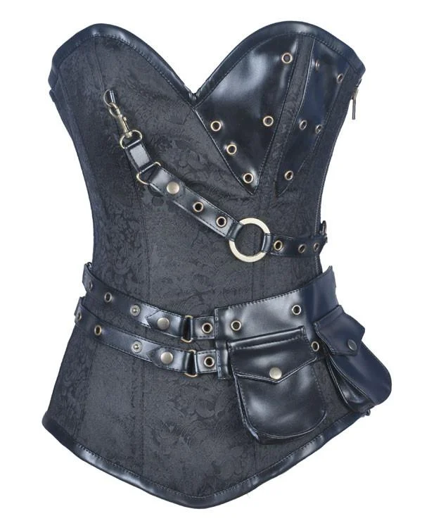 Halloween - themed corsets for a spooky costumeHalloween - themed corsets for a spooky costumeKarlee Steampunk Overbust Corset