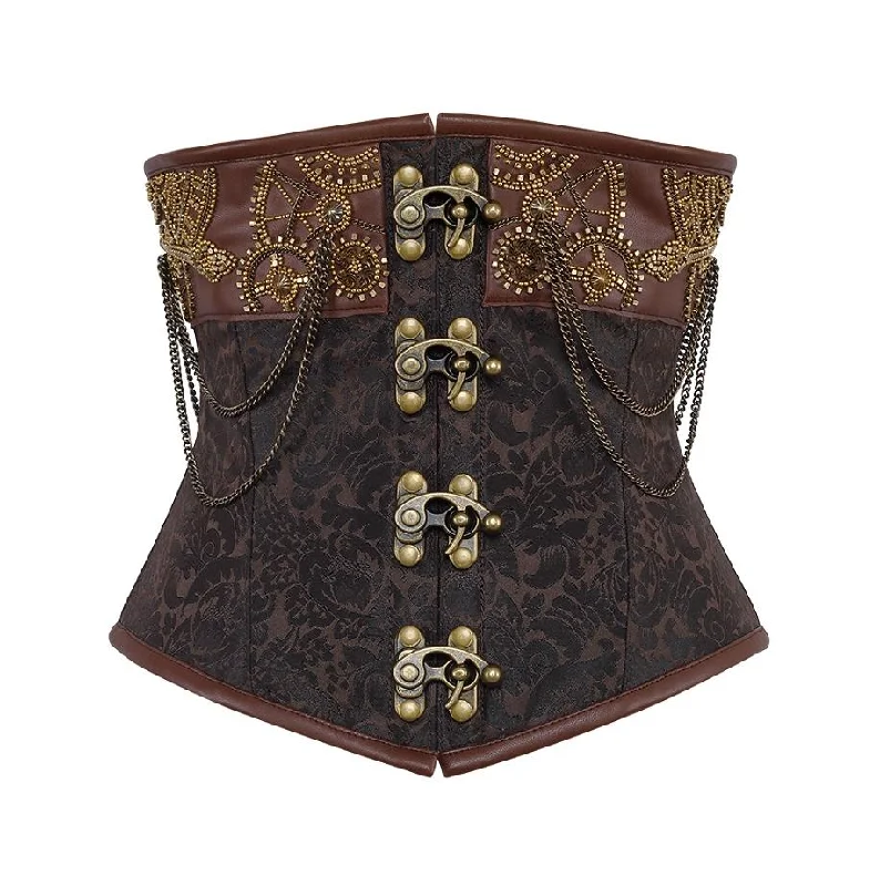 Moisture - wicking corsets for active lifestylesMoisture - wicking corsets for active lifestylesOlsen Steampunk Embroidered Corset