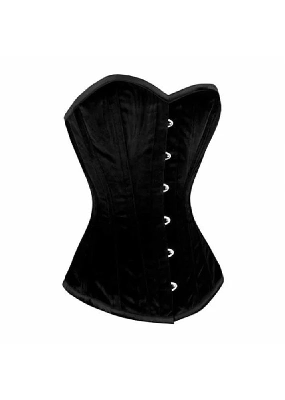 Satin corsets with a shiny and elegant finishSatin corsets with a shiny and elegant finishELEGANT BLACK VELVET