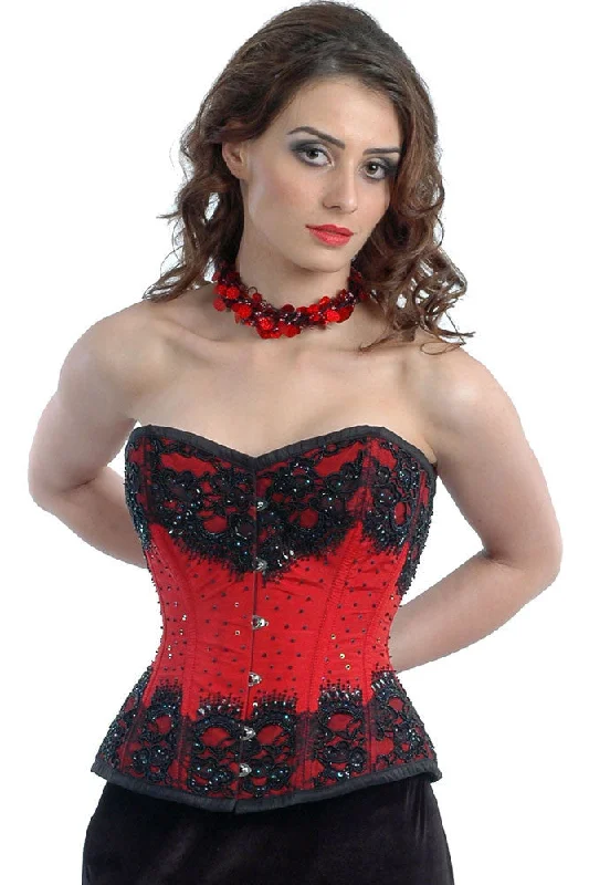 Lace - covered corsets for a feminine touchLace - covered corsets for a feminine touchEmani Overbust Corset