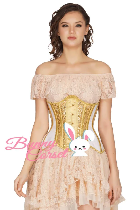 Floral - patterned corsets for a romantic and spring - like feelFloral - patterned corsets for a romantic and spring - like feelMadeleina Mesh Sequin Corset