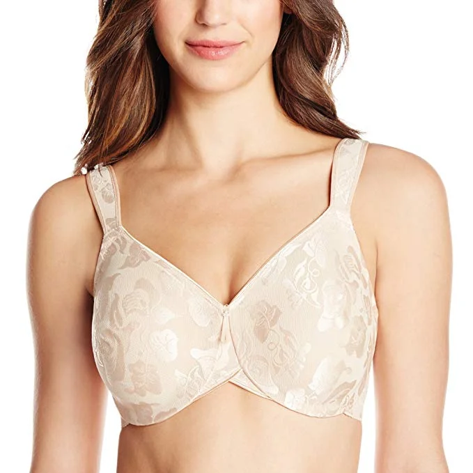 Women's pastel - colored lingerie sets for a feminine appealWacoal 85567, Awareness Underwire Bra (Nude & Black)