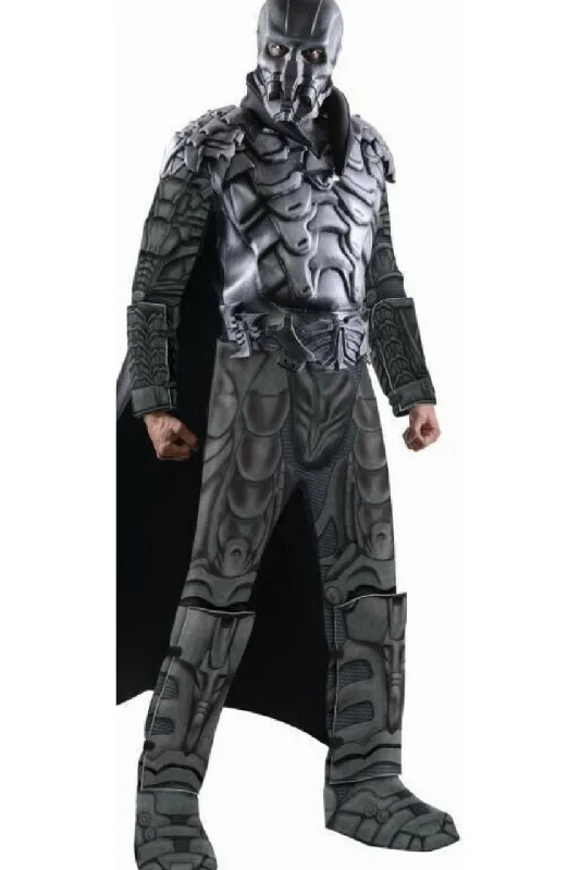 Clark Kent/Superman cosplay outfits with cape and logoMan of Steel Superman General Zod Deluxe Costume