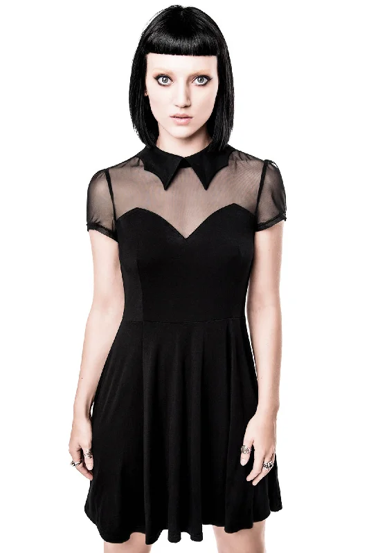 Sexy work - appropriate dresses with a touch of allureVampyra Night Creature Skater Dress [B] - Resurrect