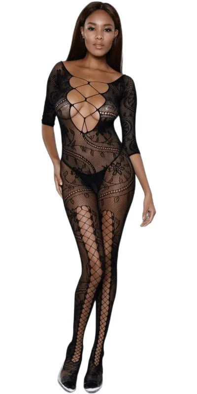 Sexy Fire and Desire Lace Bodystocking