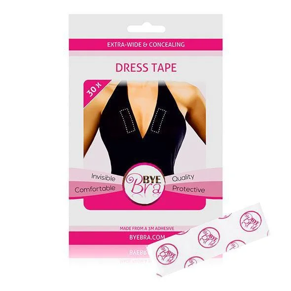 Sexy New Year's Eve dresses for a glamorous countdownBye Bra - Extra wide and Concealing Dress Tape 30Pcs (Clear)