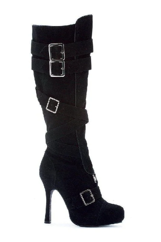 Buffy Summers cosplay costumes from Buffy the Vampire SlayerSS-420-VIXEN Costume Boot | Black Faux Leather