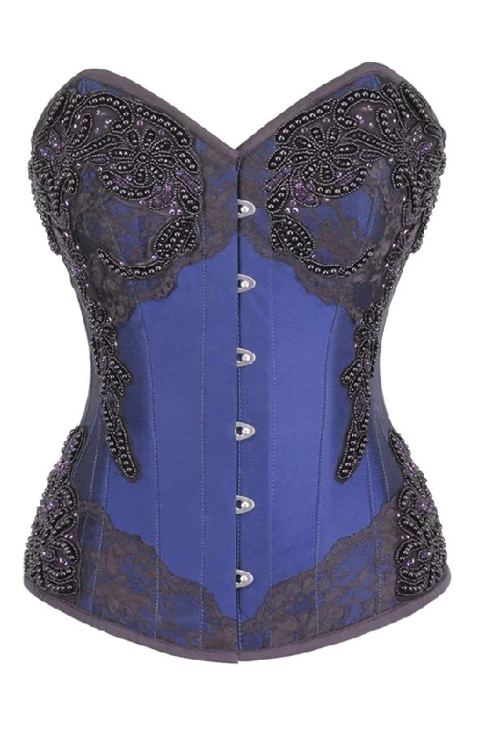 Vintage - style women's bustiers with lace and bowsVintage - style women's bustiers with lace and bowsNisham Custom Made Corset