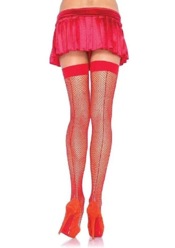 Leg Avenue Fishnet Stocking with Back Seam