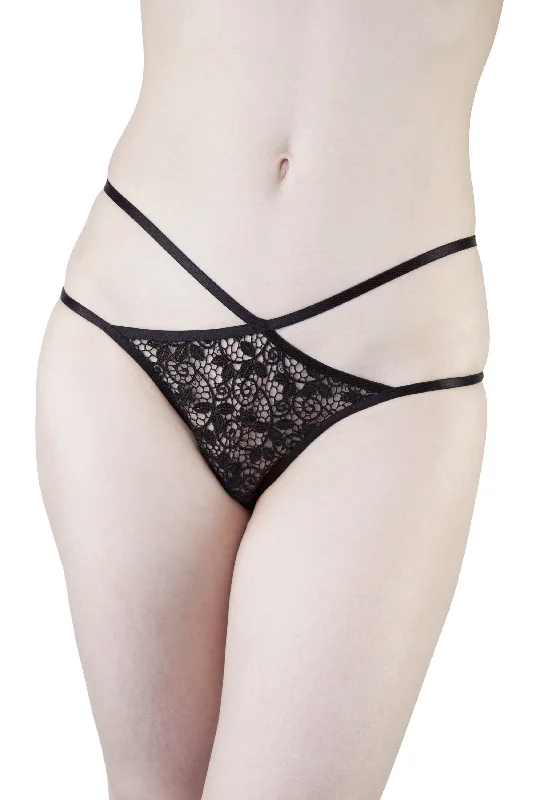 Women's unpadded bras for a natural lookAmber Crochet Lace Brief