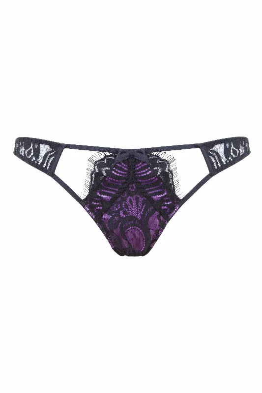 Women's bras with a cooling fabricCandy Ultra Violet/Black Brief Candy Curve