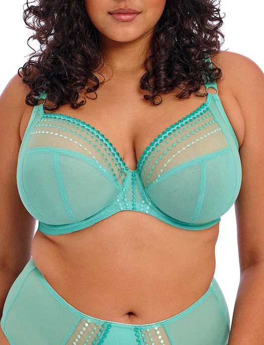 Women's black bras for a classic lookElomi Matilda Convertible Plunge Bra, JADE