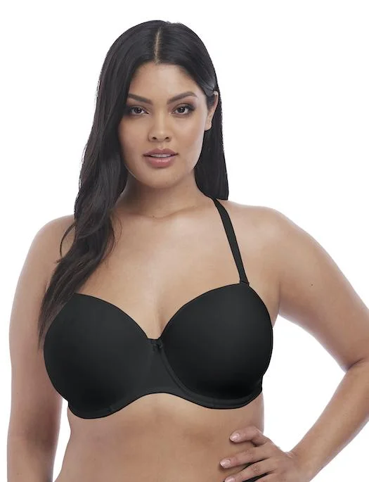 Women's bras with a lace overlayElomi Smooth Strapless Bra