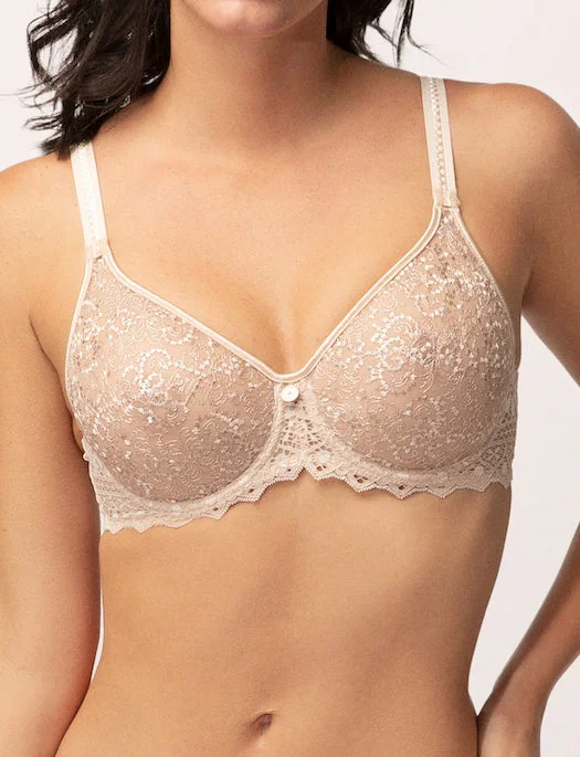 Women's bras using a bamboo fiber liningEmpreinte Cassiopee Seamless Full Cup Bra