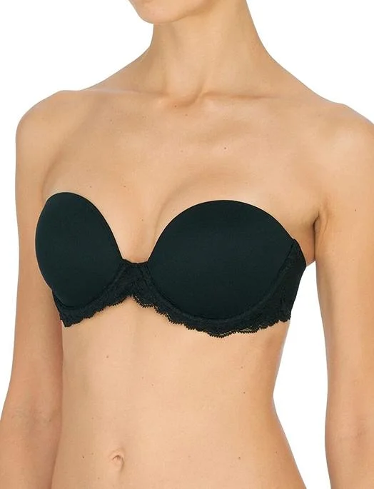 Women's bras using a bamboo fiber liningNatori Feathers Strapless Bra