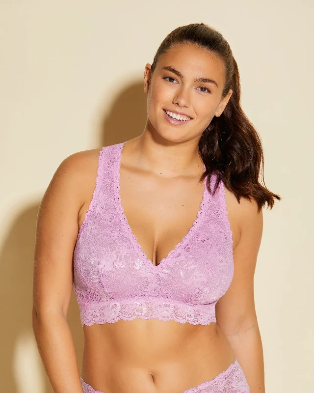 Women's wireless bras for all - day comfortBralette Curvy Racie Con Spalline Incrociate Bralette