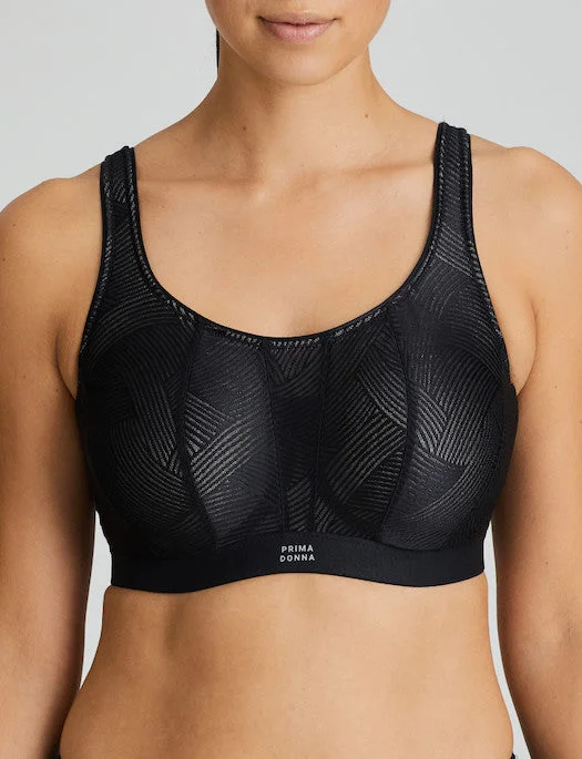 Women's convertible bras with multiple strap optionsPrima Donna Sport The Game Underwire Sports Bra