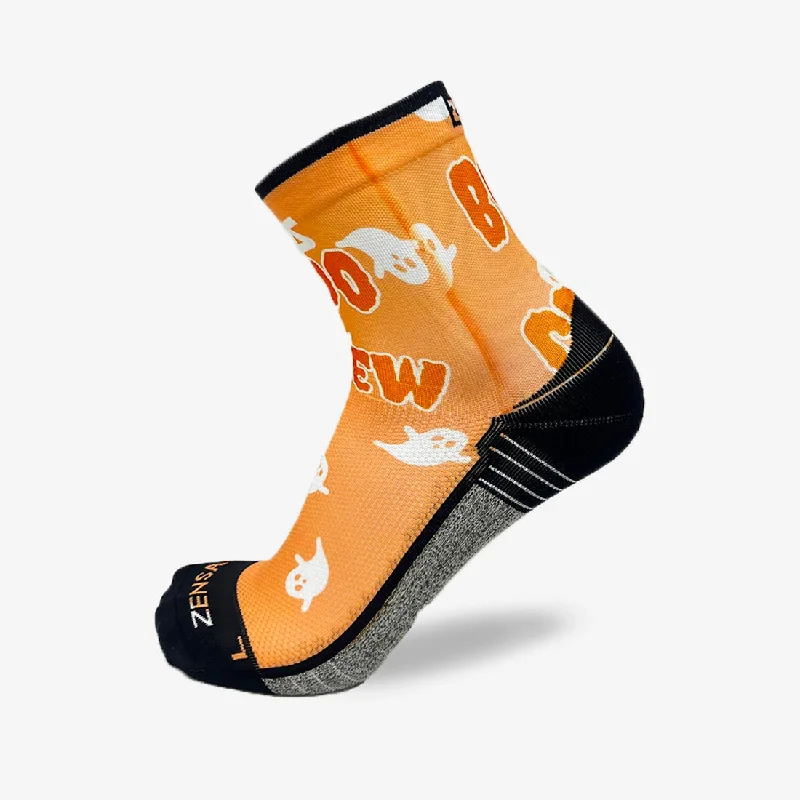 Women's microfiber socks for a lightweight optionWomen's microfiber socks for a lightweight optionHalloween Boo Crew Running Socks (Mini-Crew)