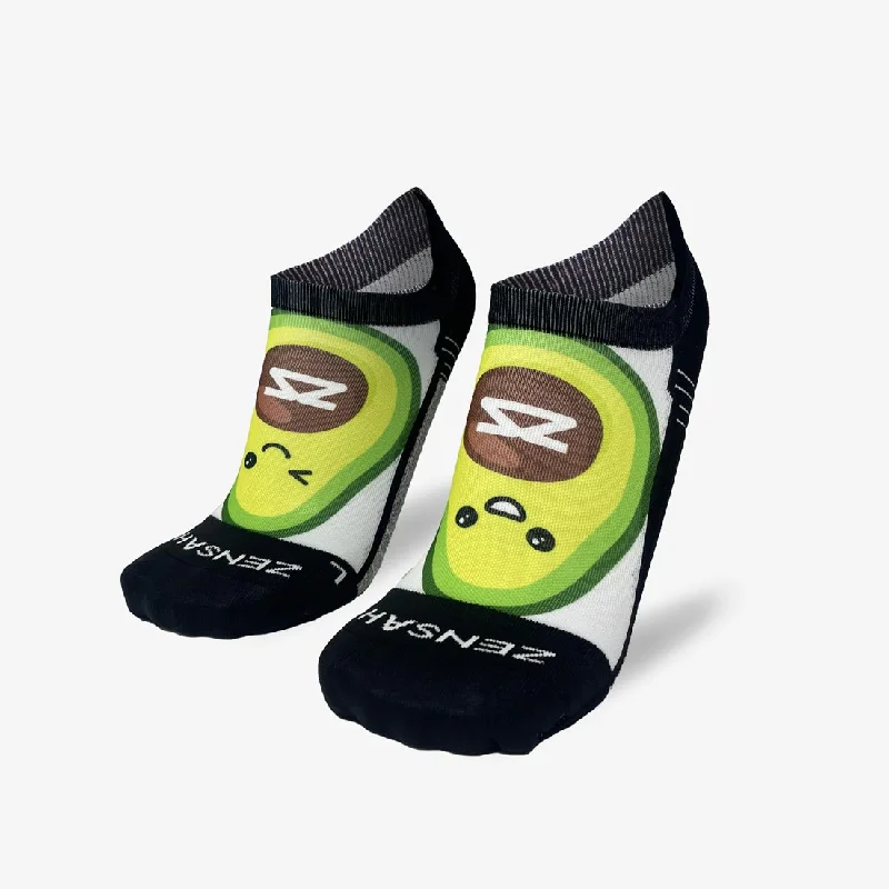 Women's moisture - wicking socks for sportsWomen's moisture - wicking socks for sportsLarge Avocado Running Socks (No Show)