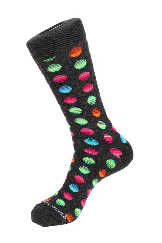 Women's moisture - wicking socks for sportsWomen's moisture - wicking socks for sportsStriped Polka Dot Sock