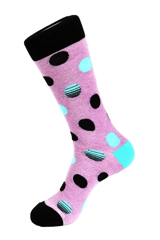 Women's no - show socks with a floral motifWomen's no - show socks with a floral motifSunset Polka Dot Sock