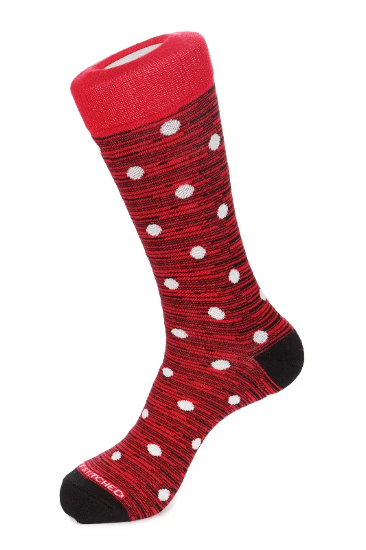 Women's compression socks for improved circulationWomen's compression socks for improved circulationMelange Polka Dot Sock