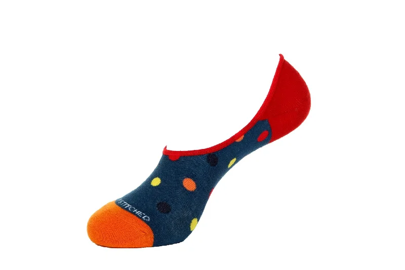 Women's moisture - wicking socks for sportsWomen's moisture - wicking socks for sportsRainbow Circle- no show Sock