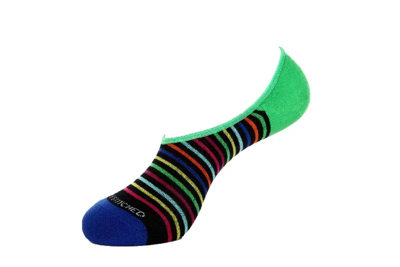 Women's adjustable - fit socks for a customized feelWomen's adjustable - fit socks for a customized feelCrosswalk Stripe- no show Sock