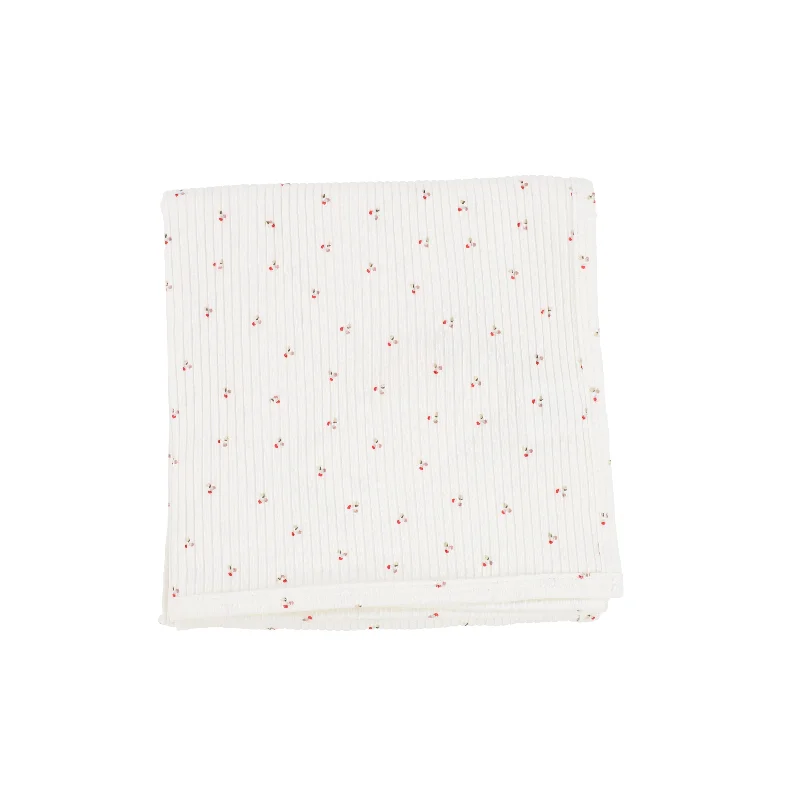 Lil Legs Abstract Blanket - Red