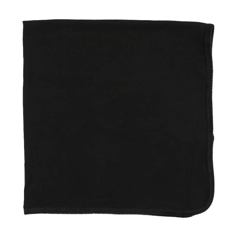 Lilette Logo Blanket - Black