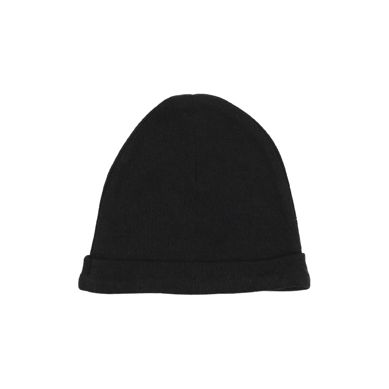 Lilette Logo Foldover Beanie - Black