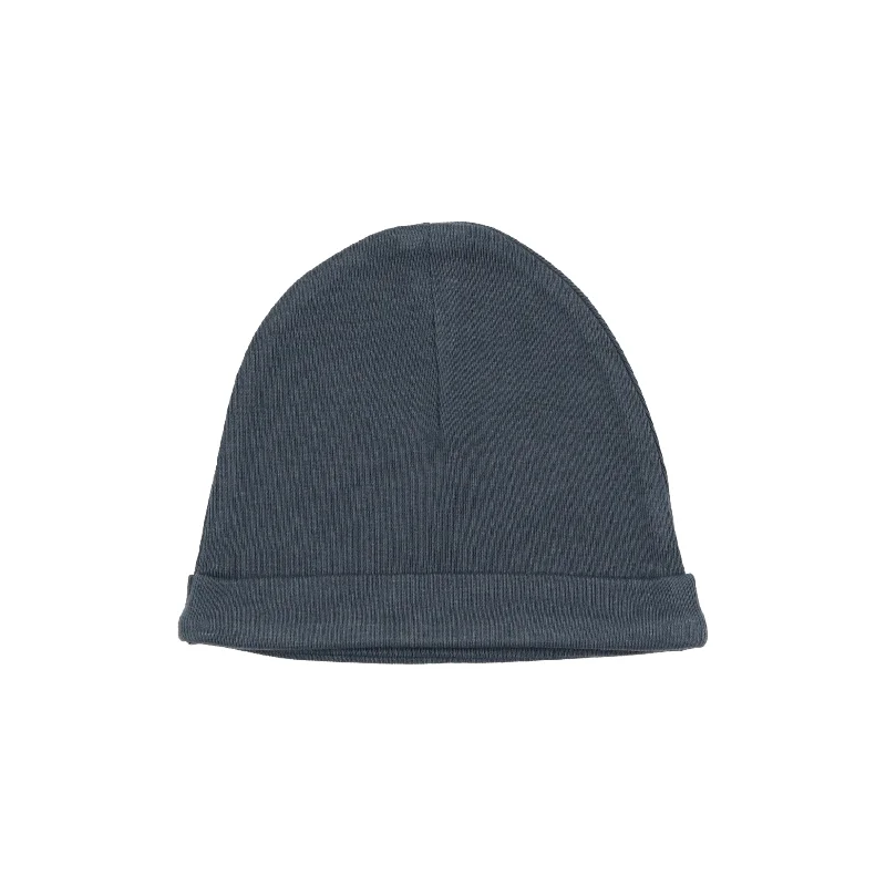 Lilette Logo Foldover Beanie - Slate