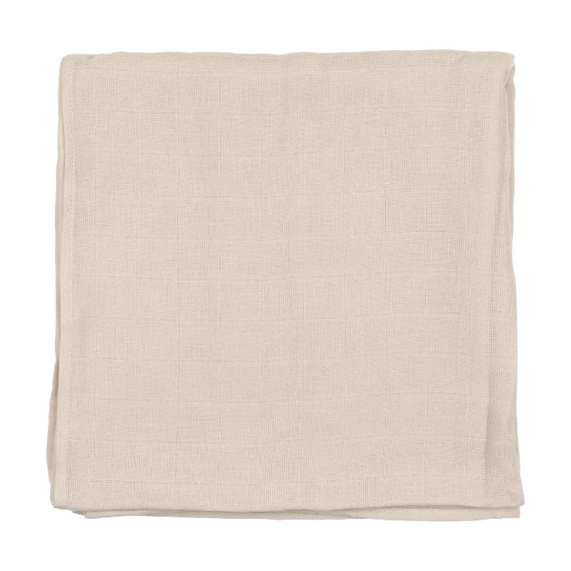 Lilette Season's Pallette Muslin Swaddle - Stone