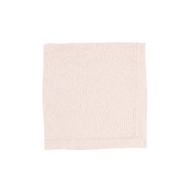 Lilette Swiss Dot Blanket - Pink